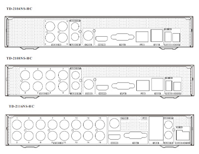 TD-2104NS-HC/TD-2108NS-HC/TD-2116NS-HC